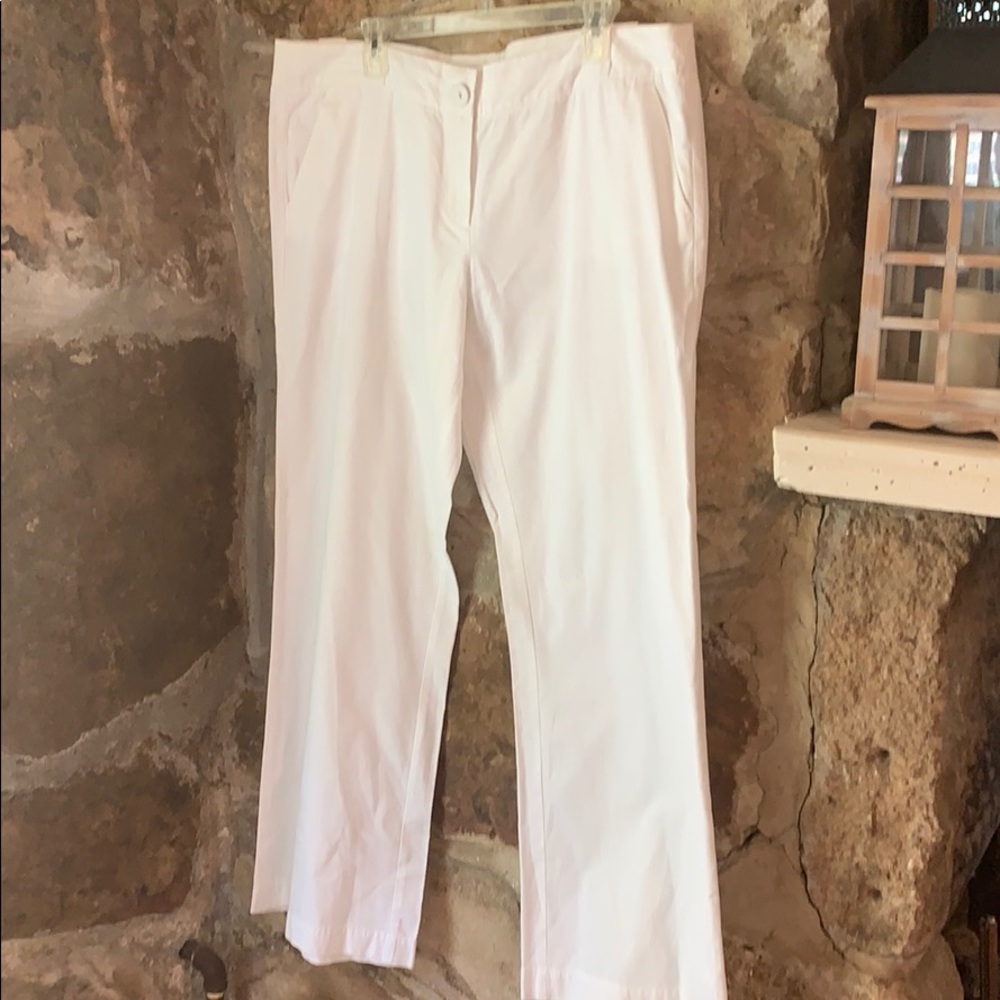 Monsoon White Trousers Pants